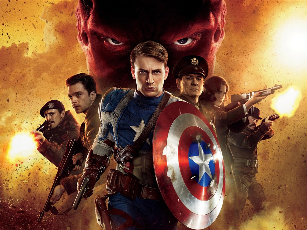 Captain America: The First Avenger 美国队长 高清壁纸1 - 1024x768