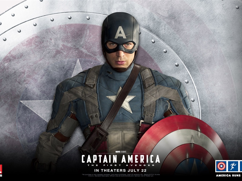 캡틴 아메리카 : 첫번째 아벤저의 HD 배경 화면 #4 - 1024x768