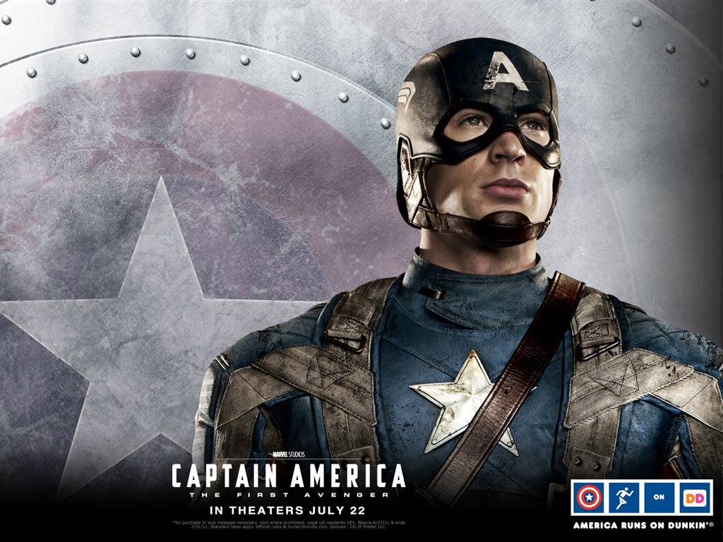 캡틴 아메리카 : 첫번째 아벤저의 HD 배경 화면 #5 - 1024x768