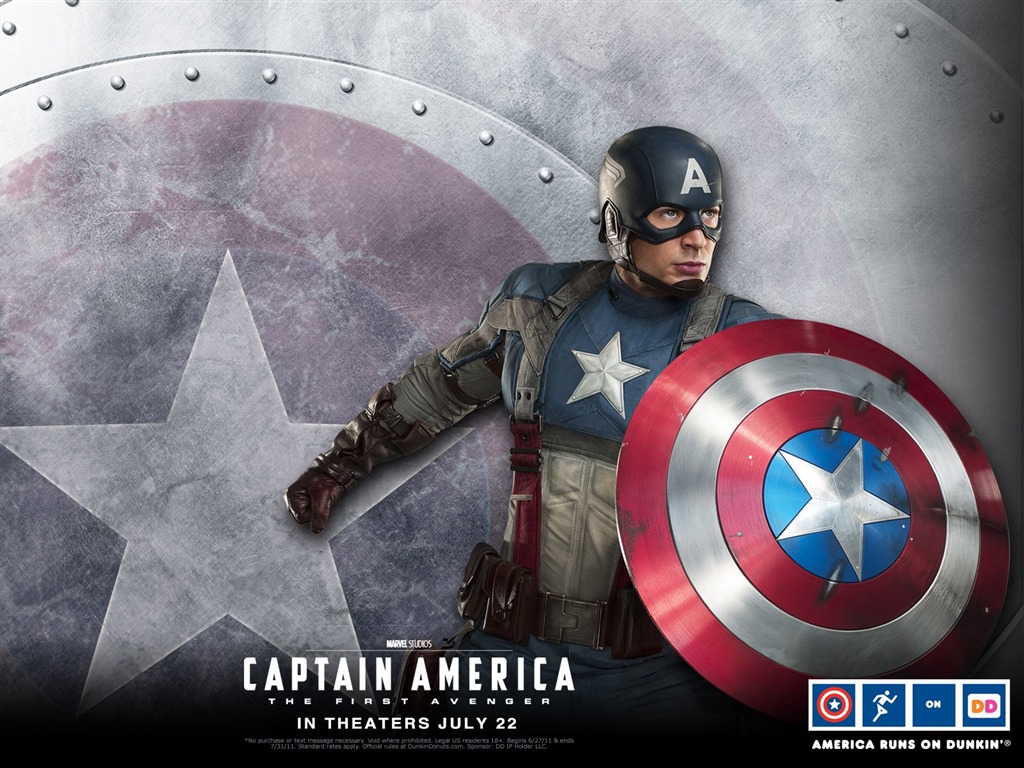 캡틴 아메리카 : 첫번째 아벤저의 HD 배경 화면 #6 - 1024x768