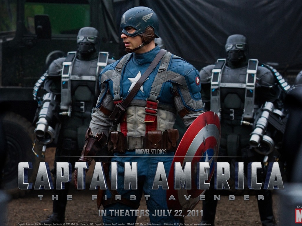 Captain America: The First Avenger 美国队长 高清壁纸21 - 1024x768