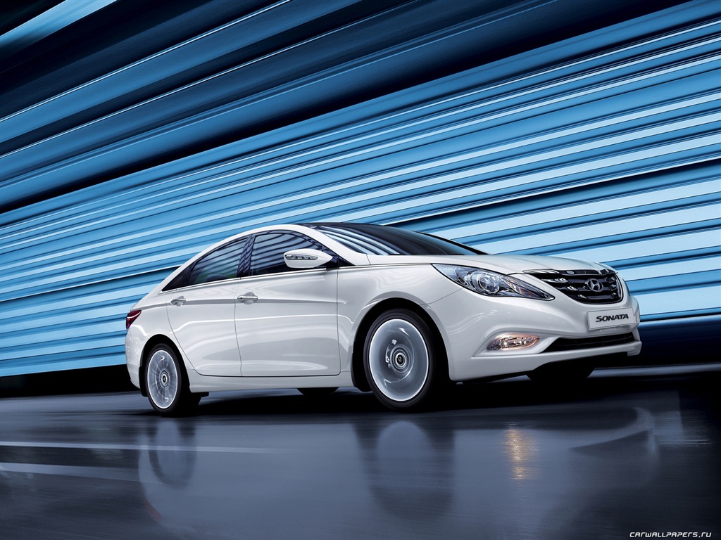 Hyundai Sonata - 2009 HD Wallpaper #4 - 1024x768