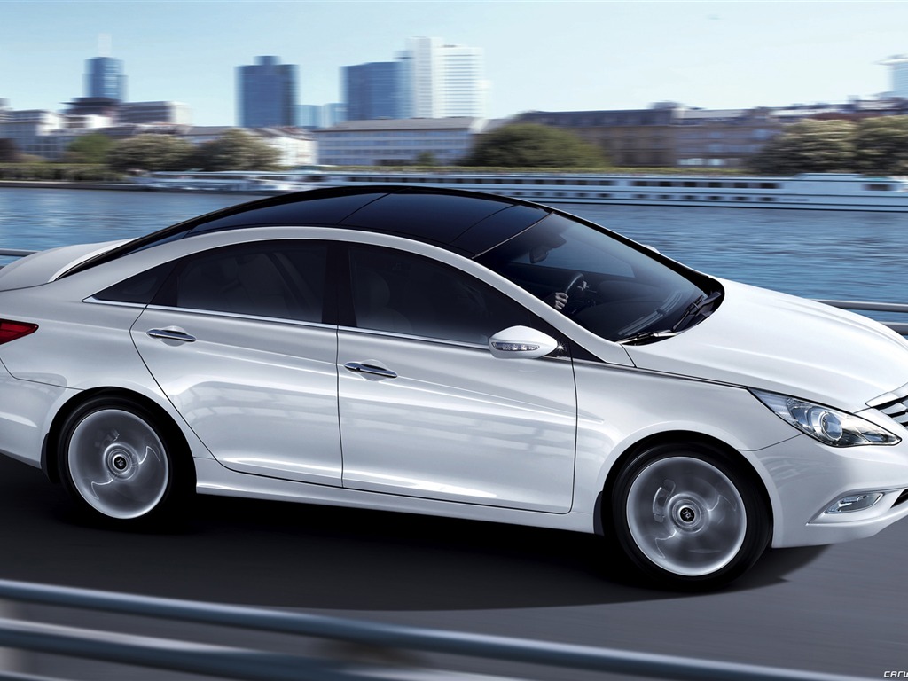 Hyundai Sonata - 2009 HD Wallpaper #5 - 1024x768