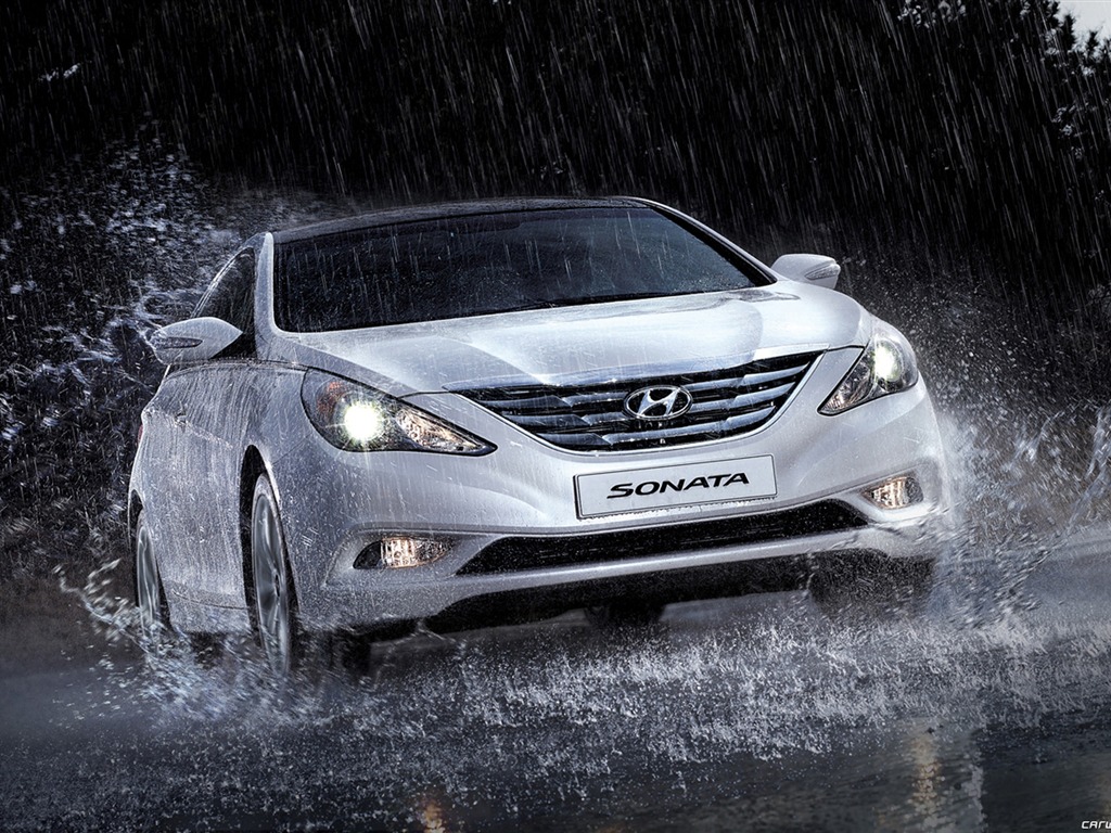 Hyundai Sonata - 2009 HD Wallpaper #6 - 1024x768