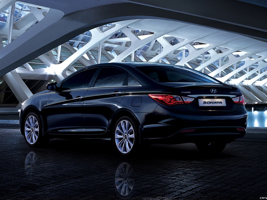 Hyundai Sonata - 2009 HD Wallpaper #9 - 1024x768