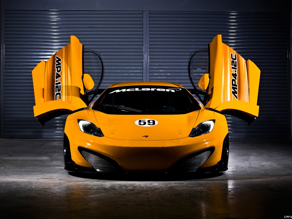 McLaren MP4-12C GT3 - 2011 fondos de pantalla HD #2 - 1024x768