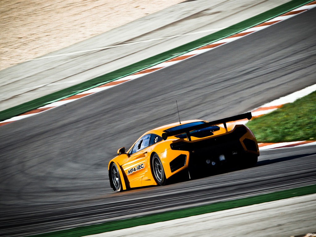 McLaren MP4-12C GT3 - 2011 HD обои #12 - 1024x768