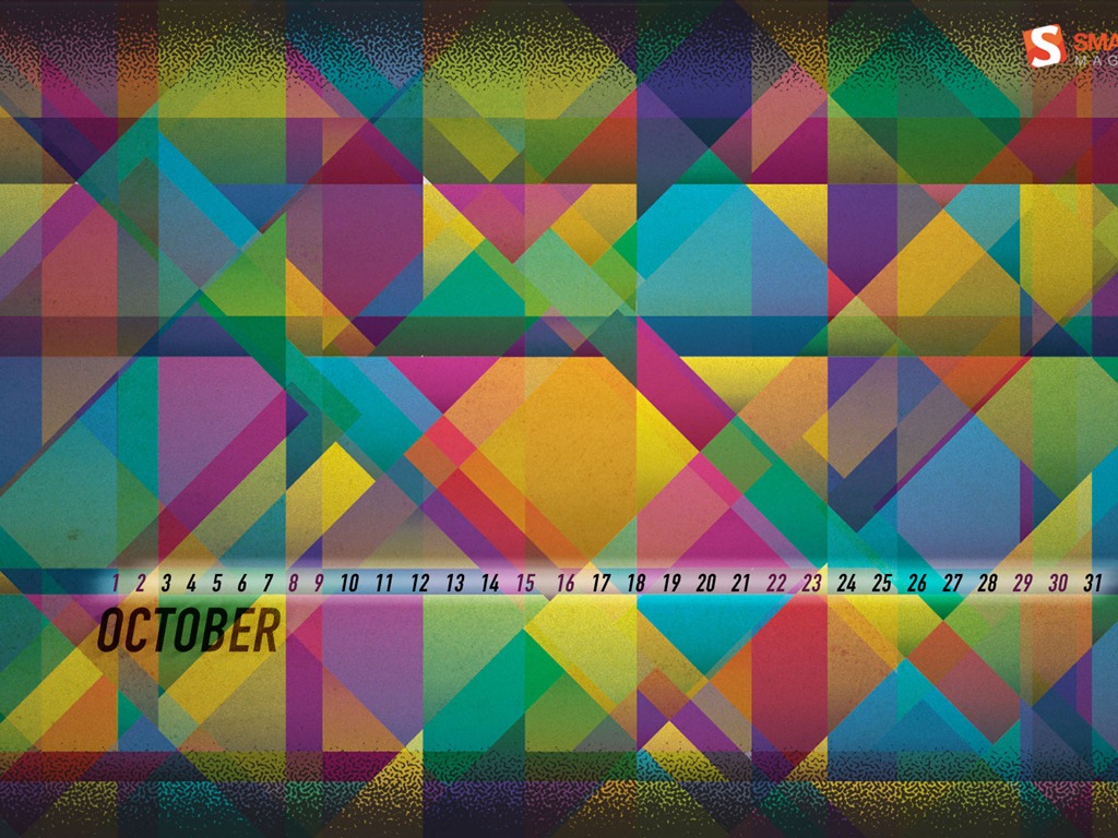 October 2011 Calendar Wallpaper (1) #7 - 1024x768