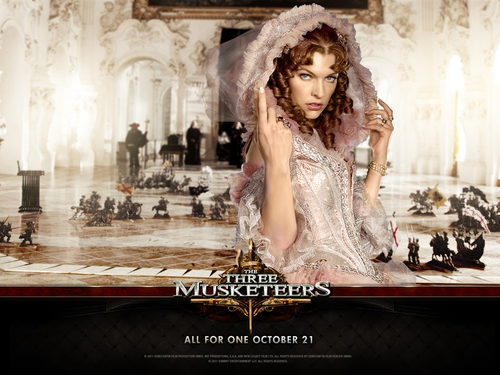 2011 The Three Musketeers wallpapers #11 - 1024x768