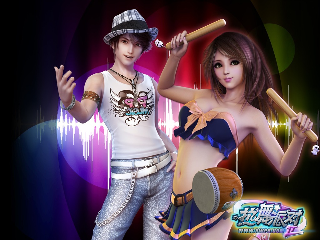 Online hra Hot Dance Party II Oficiální tapety #20 - 1024x768
