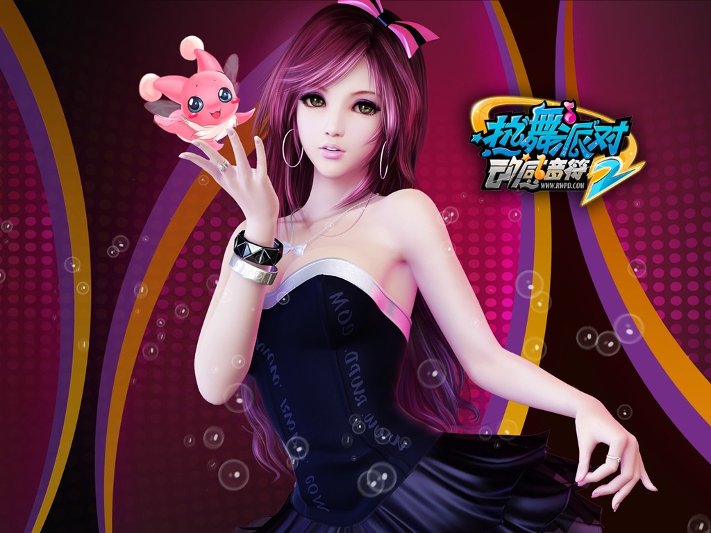 온라인 게임 핫 댄스 파티 II 공식 배경 화면 #27 - 1024x768
