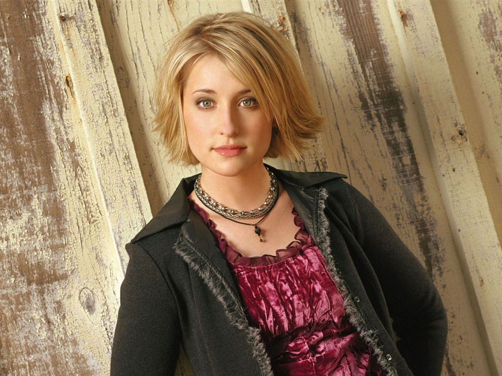 Allison Mack hermoso fondo de pantalla #1 - 1024x768