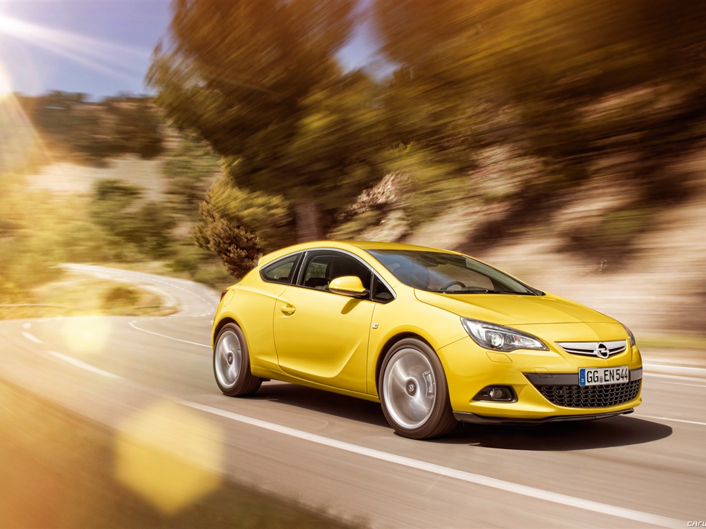 Opel Astra GTC - 2011의 HD 배경 화면 #3 - 1024x768