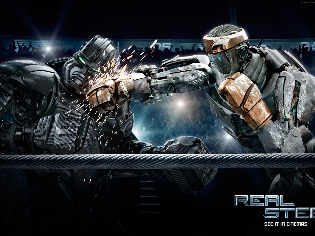 Real Steel HD fondos de pantalla #1 - 1024x768