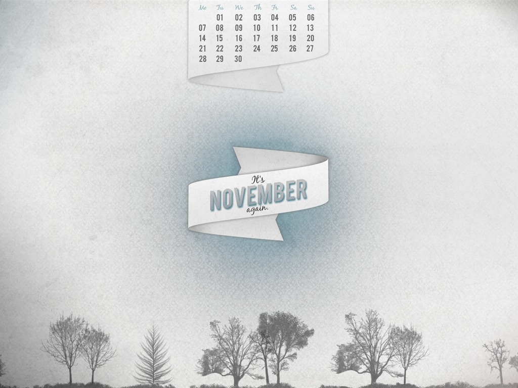 Ноябрь 2011 Календарь обои (1) #14 - 1024x768