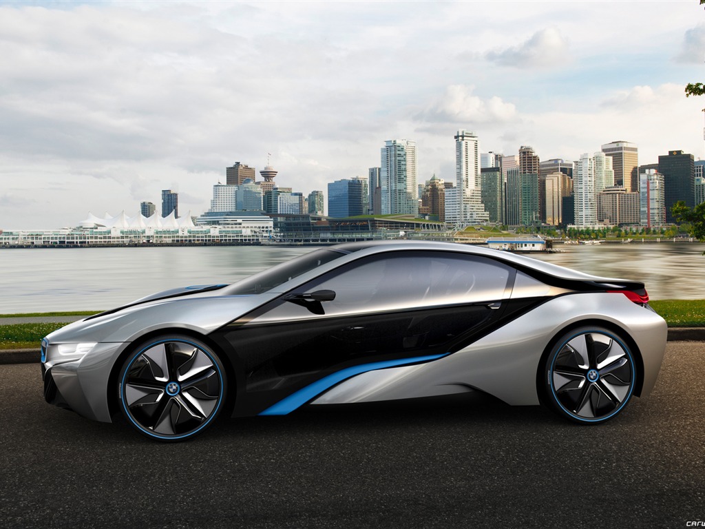 BMW i8 개념 - 2011의 HD 배경 화면 #10 - 1024x768