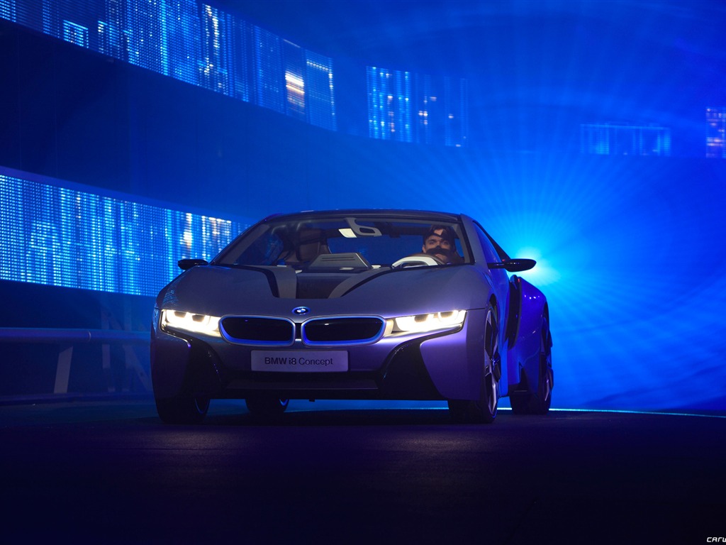 BMW i8 Concepto - 2011 fondos de pantalla HD #19 - 1024x768