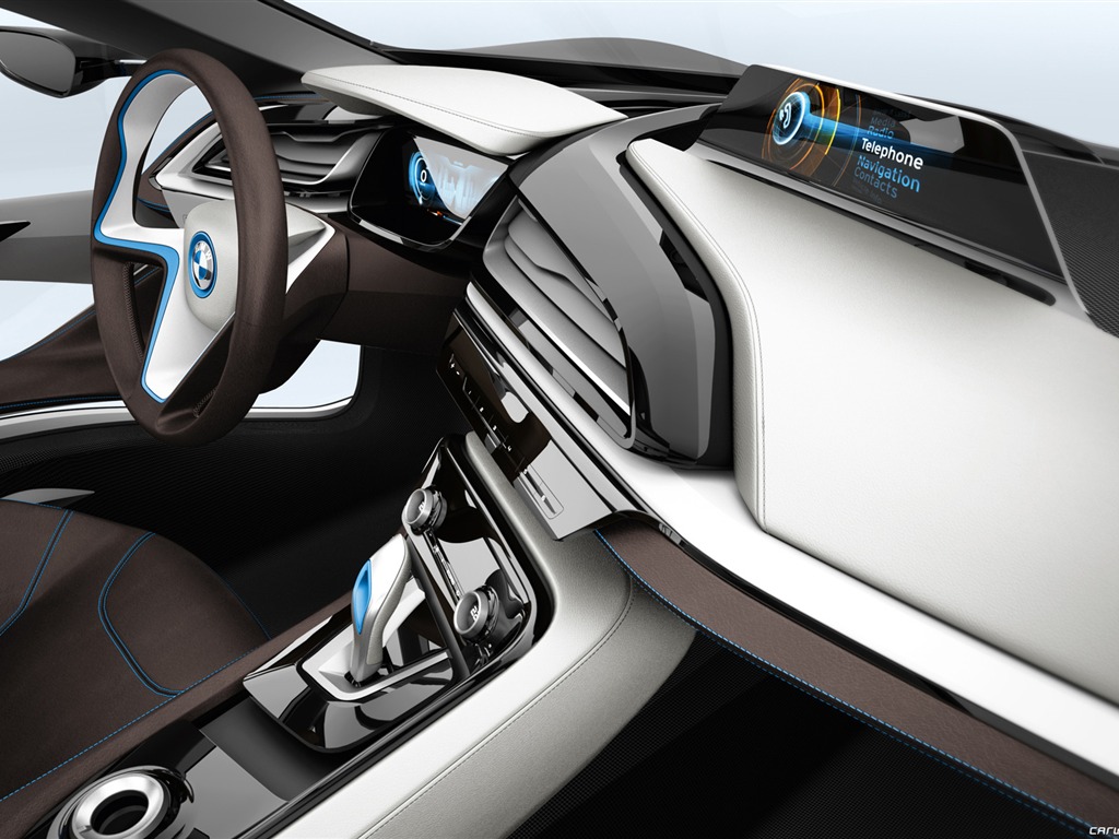 BMW i8 Concept - 2011 fonds d'écran HD #35 - 1024x768