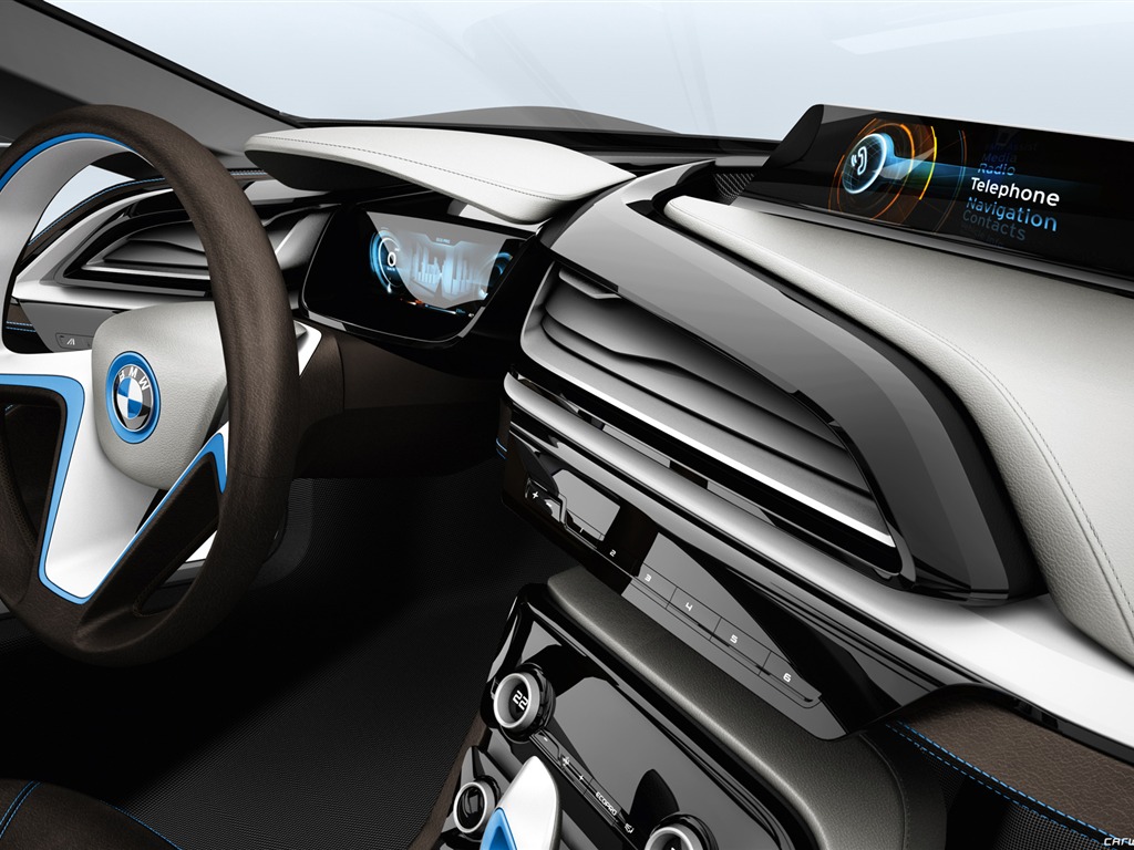 BMW i8 Concept - 2011 fonds d'écran HD #36 - 1024x768