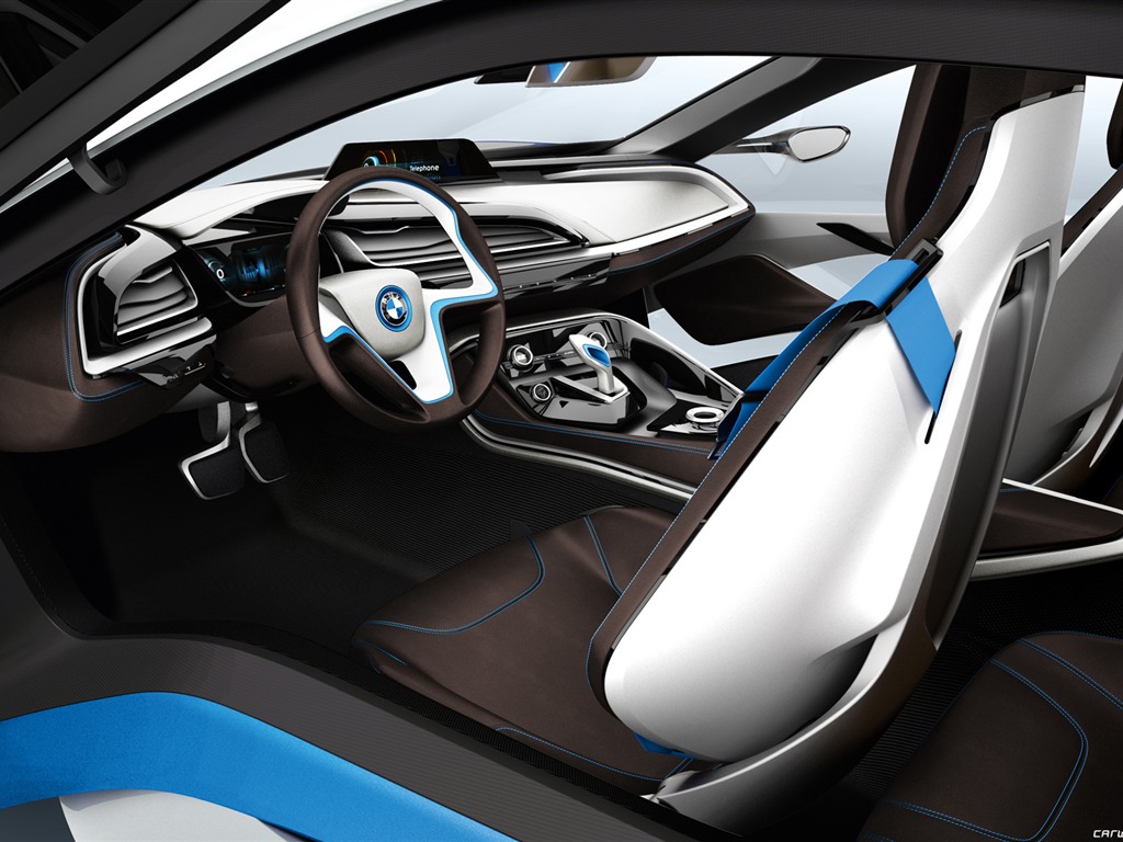 BMW i8 개념 - 2011의 HD 배경 화면 #37 - 1024x768