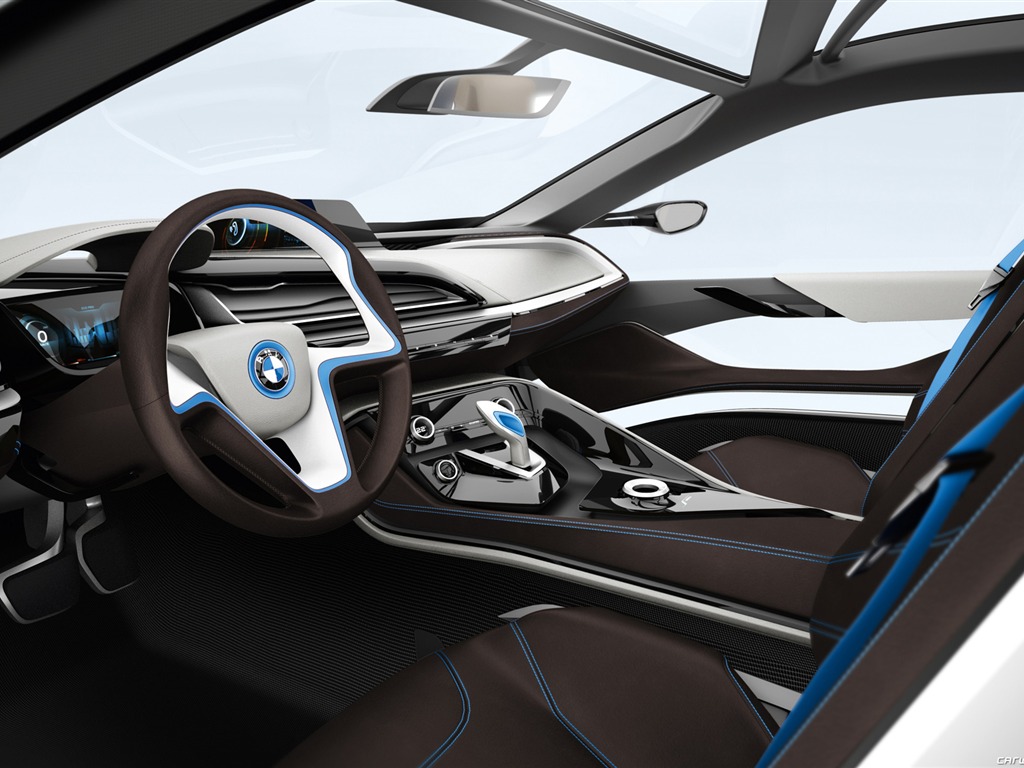 BMW i8 개념 - 2011의 HD 배경 화면 #38 - 1024x768