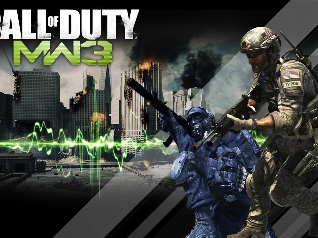 Call of Duty: MW3 使命召唤8：现代战争3 高清壁纸8 - 1024x768