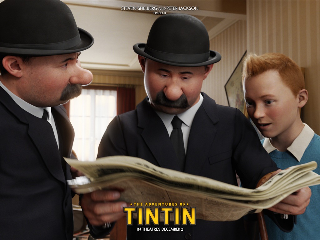 Les aventures de Tintin wallpapers HD #8 - 1024x768
