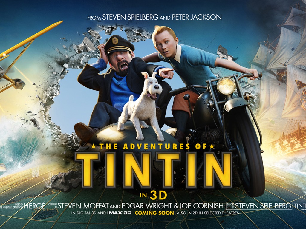 The Adventures of Tintin Tapety HD #16 - 1024x768