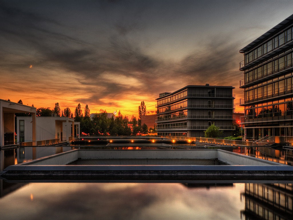 Deutschland Saarbrücken Stadtlandschaft #3 - 1024x768