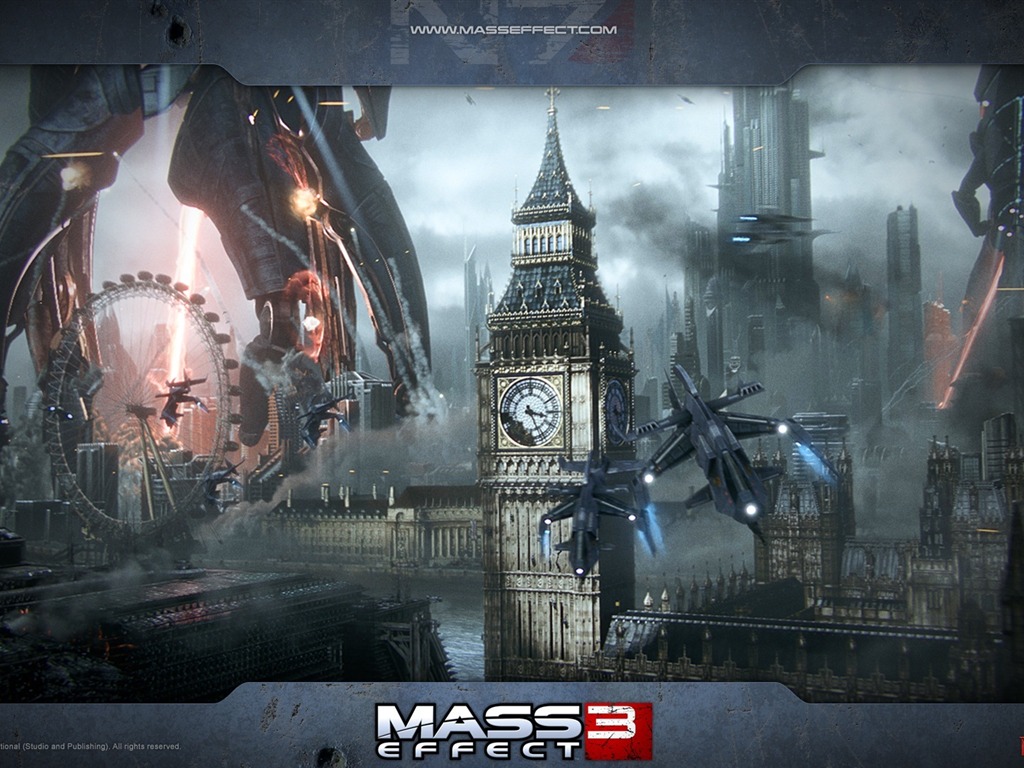 Mass Effect 3 fondos de pantalla HD #9 - 1024x768