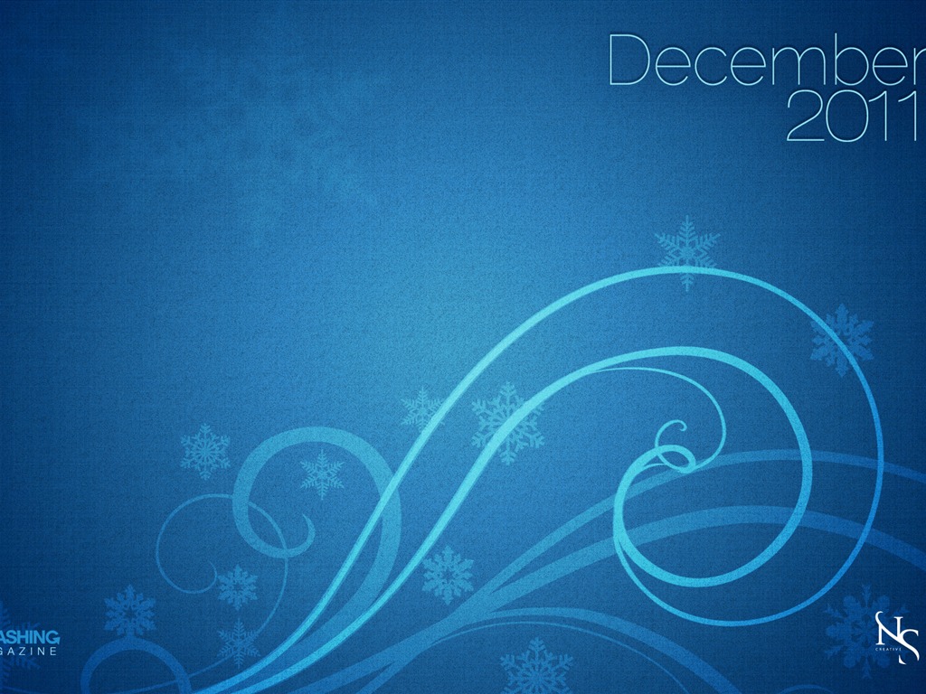 December 2011 Calendar wallpaper (2) #5 - 1024x768