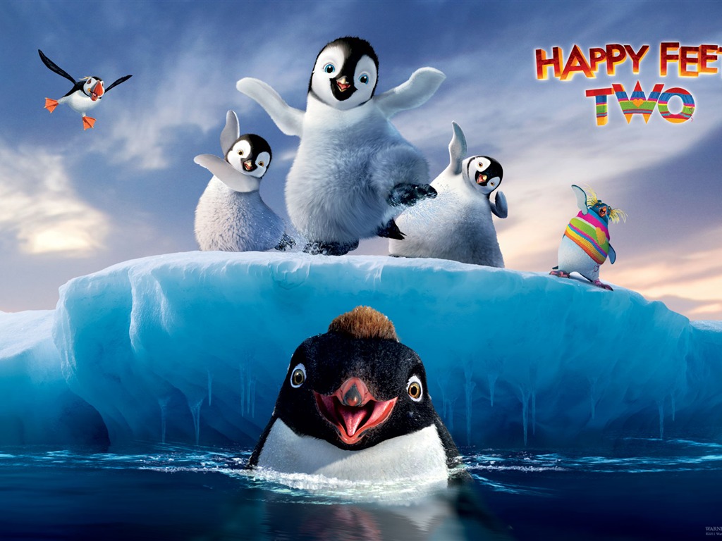 Happy Feet Two 快乐的大脚2 高清壁纸8 - 1024x768