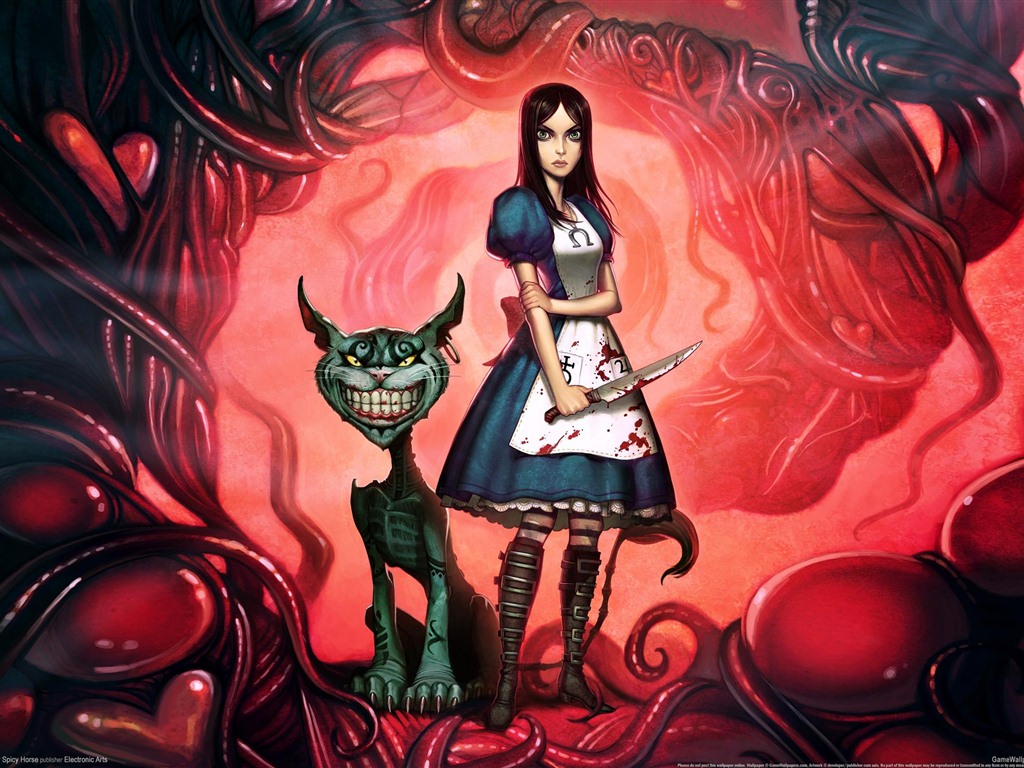 Alice: Madness Returns 爱丽丝：疯狂回归 高清壁纸2 - 1024x768