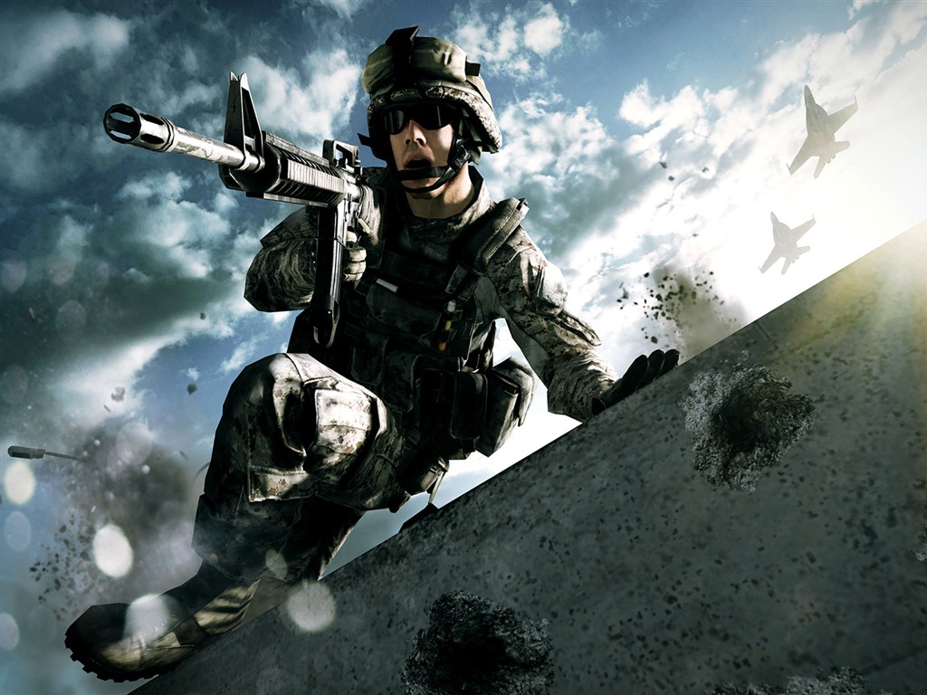 Battlefield 3 fonds d'écran HD #7 - 1024x768