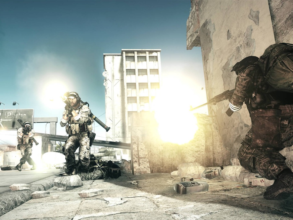 Battlefield 3 HD tapety na plochu #22 - 1024x768