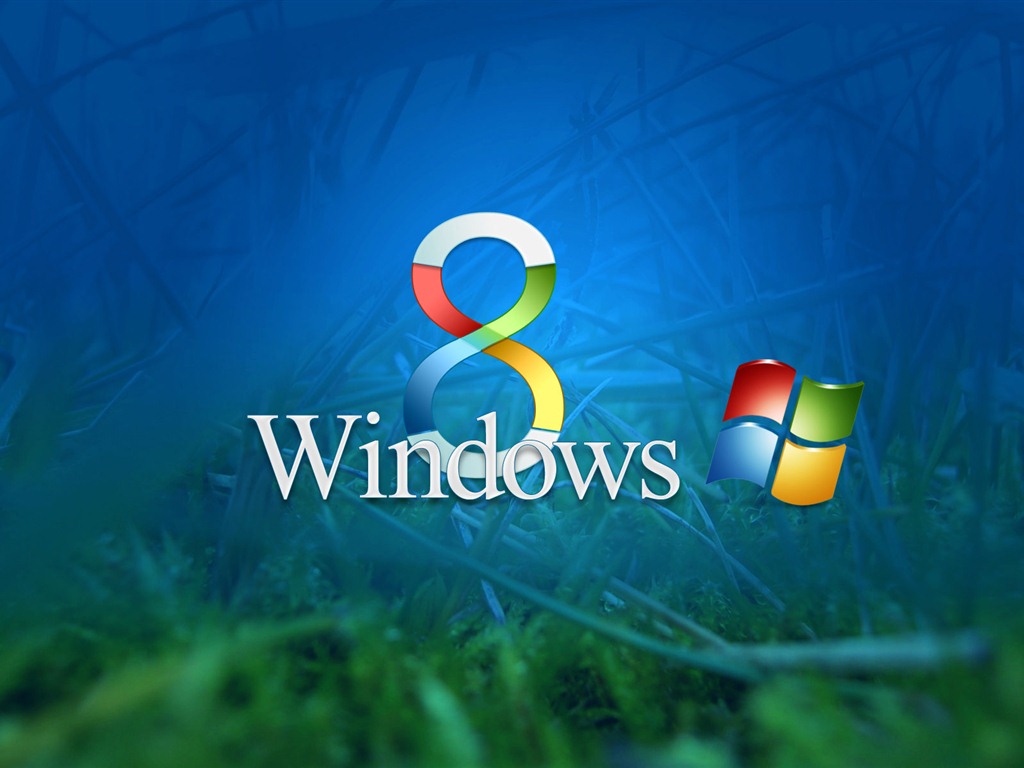 윈도우 8 테마 배경 화면 (2) #1 - 1024x768
