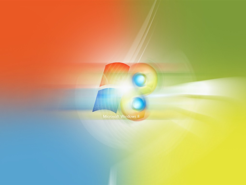 윈도우 8 테마 배경 화면 (2) #4 - 1024x768
