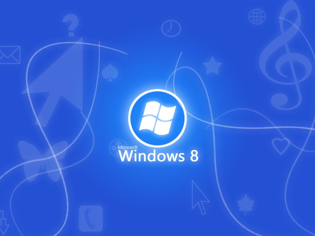 윈도우 8 테마 배경 화면 (2) #6 - 1024x768