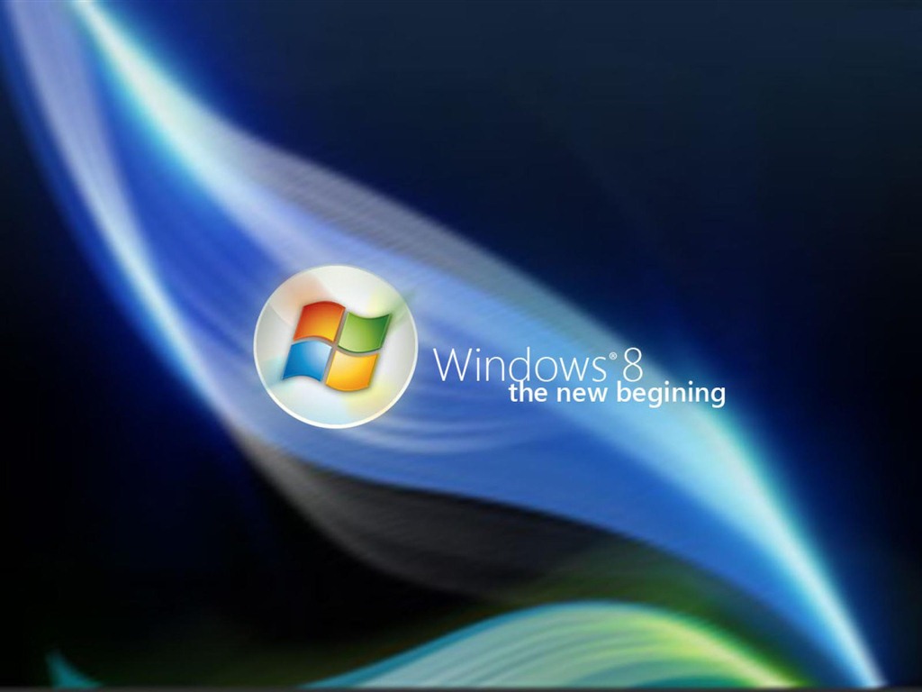 윈도우 8 테마 배경 화면 (2) #10 - 1024x768