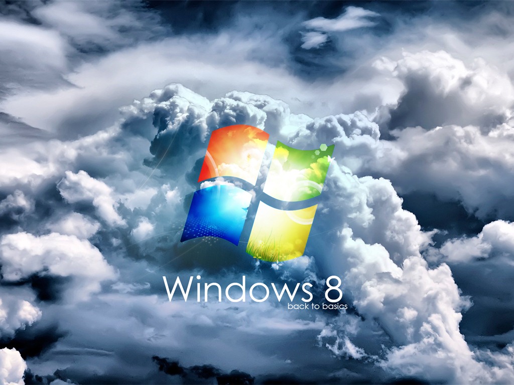 윈도우 8 테마 배경 화면 (2) #17 - 1024x768