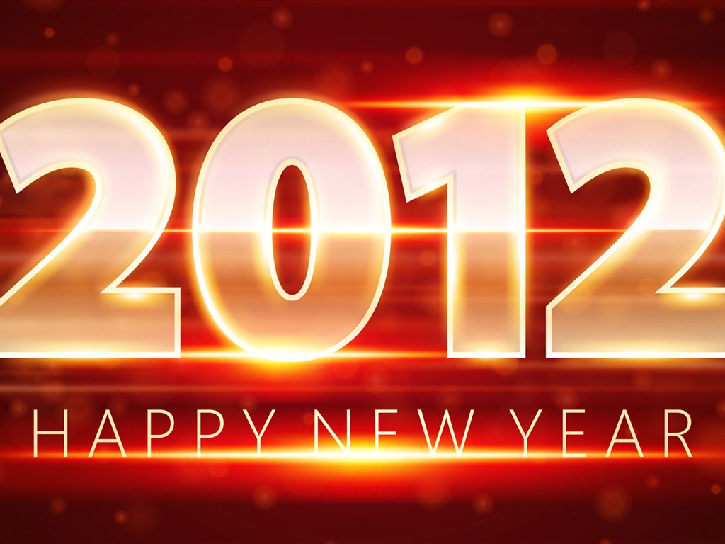Nový rok 2012 tapety (1) #2 - 1024x768