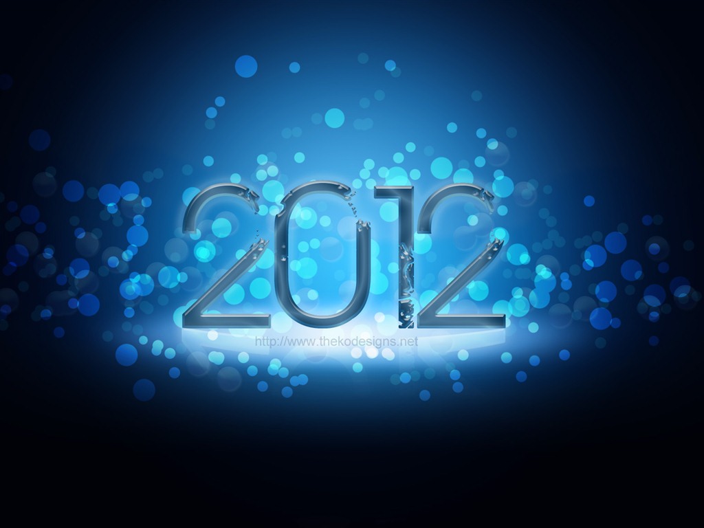 2012 fonds d'écran Nouvel An (1) #13 - 1024x768