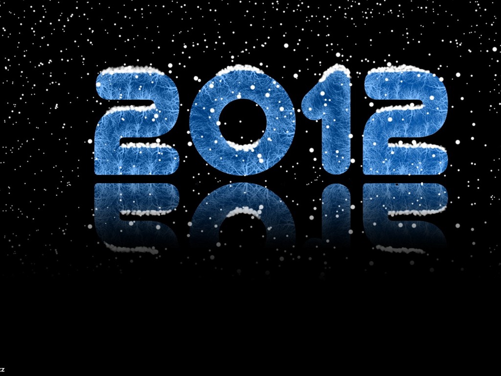2012 New Year wallpapers (1) #18 - 1024x768