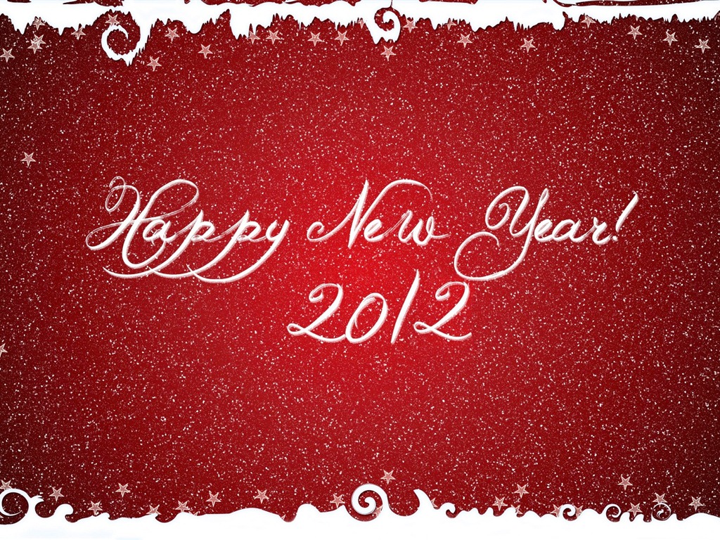 2012 fondos de pantalla de Año Nuevo (2) #6 - 1024x768