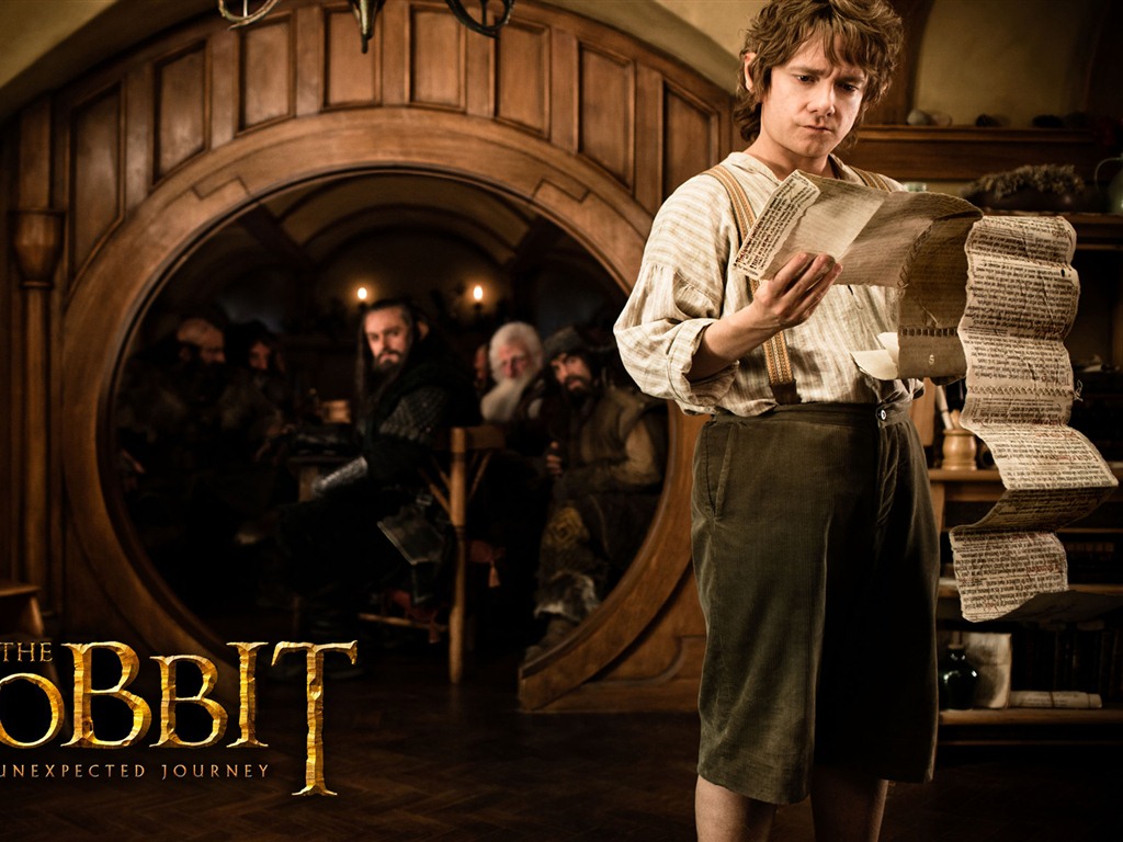 El Hobbit: Un viaje inesperado fondos de pantalla HD #11 - 1024x768