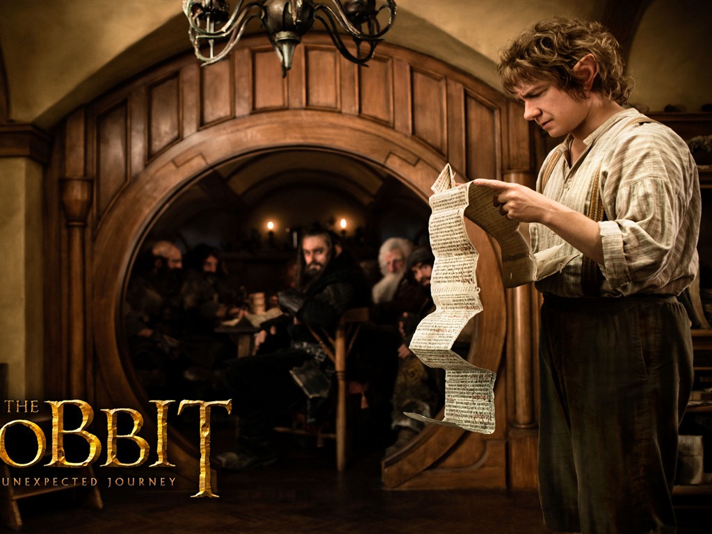El Hobbit: Un viaje inesperado fondos de pantalla HD #12 - 1024x768