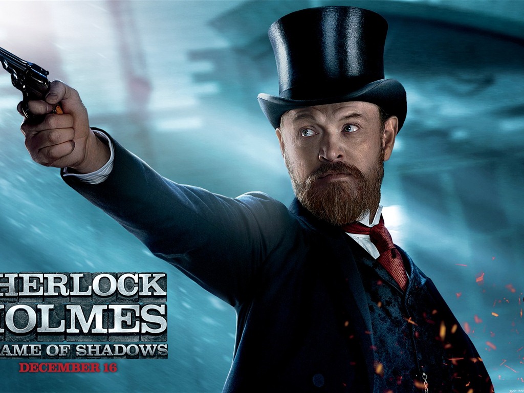 Шерлок Холмс: Игра теней обои HD #5 - 1024x768
