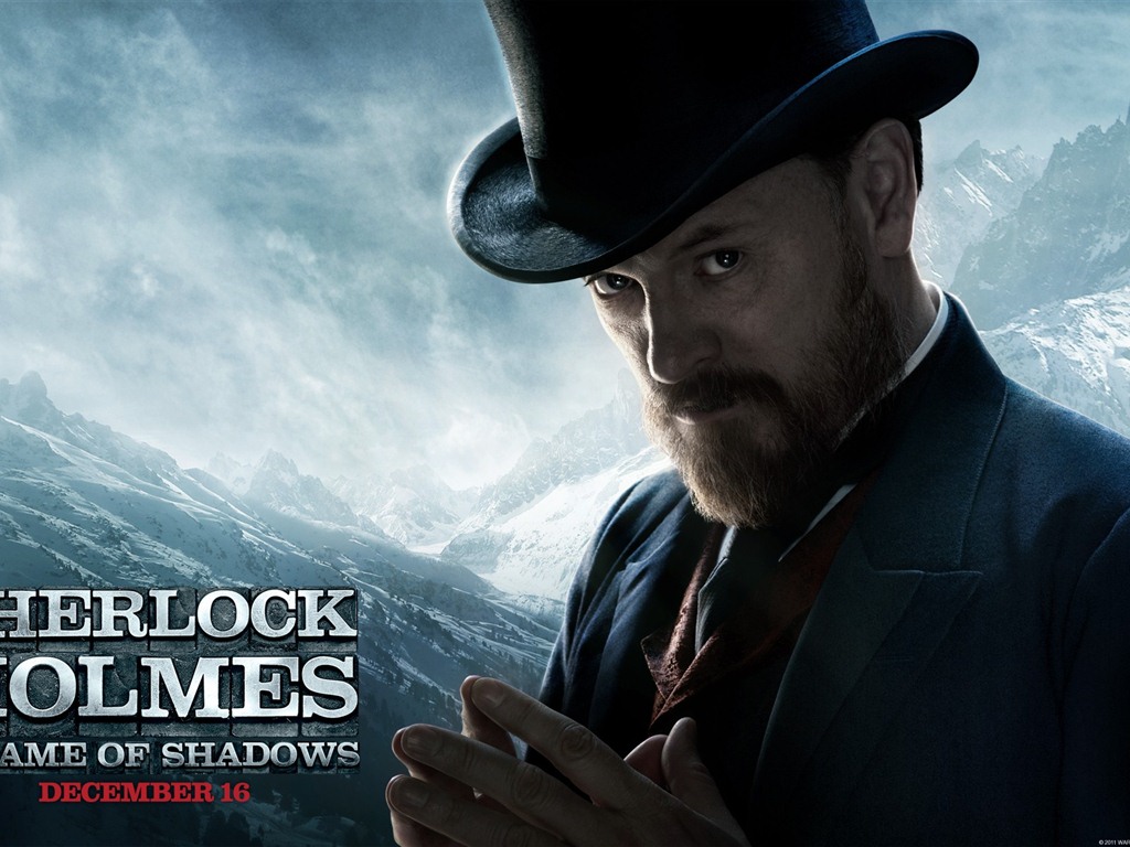 Шерлок Холмс: Игра теней обои HD #9 - 1024x768