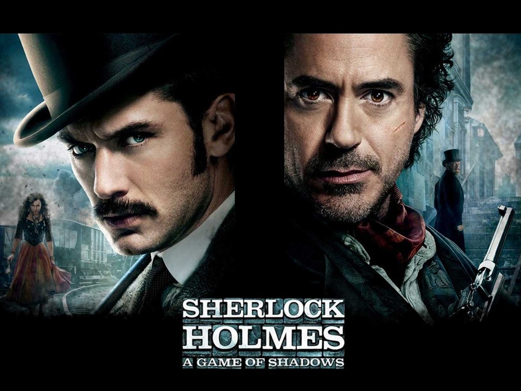 Шерлок Холмс: Игра теней обои HD #12 - 1024x768