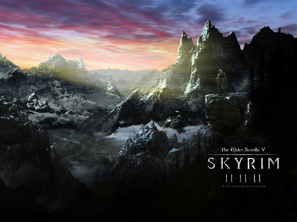 The Elder Scrolls V: Skyrim HD Tapety na plochu #15 - 1024x768